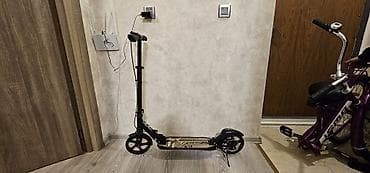 skuter kreditle: Usaqlar üçün yığcam və rahat şosse skuter 100 kq qeder agirliqa — 3