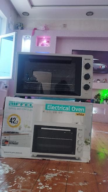 elektrik kamin: Duxovka Riffel, Elektrik, rəng - Ağ, Ayrıca dayanan, Yeni — 7