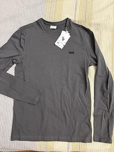stringer alt geyimi: Futbolka, U.S. Polo Assn, S, rəng - Boz — 2