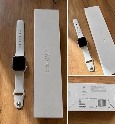 saat destleri: İşlənmiş, Smart saat, Apple, Аnti-lost, rəng - Gümüşü — 1