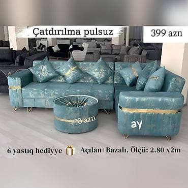 kicik divan: Künc divan, Yeni, Açılan, Bazalı — 3