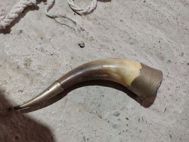 Qədim buynuz əl işi