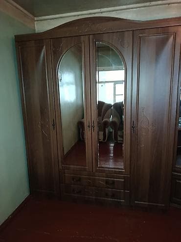 pol ucun taxtalar: Mebel dəsti – qonaq və yataq otağı üçün 1) TV stendi - Material: ağac — 4