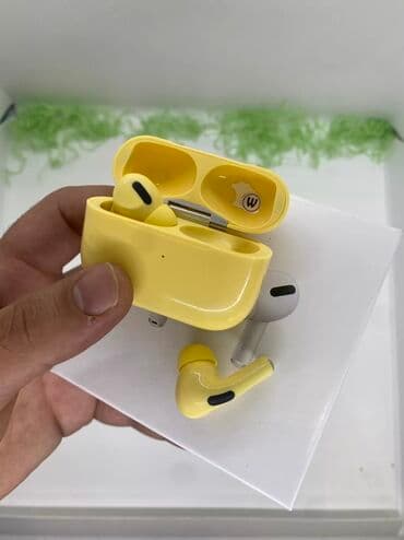 apple qulaqlıq: Airpods Pro. qiymət 30yox 15 AZN✅ 13 aznden başlayır qiymətlər — 6