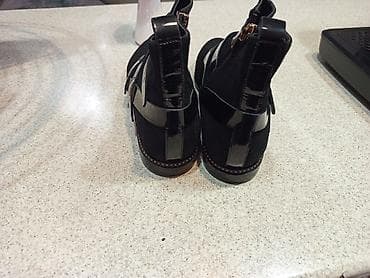 Çəkmələr: Ölçü: 37, rəng - Qara, Yeni — 3