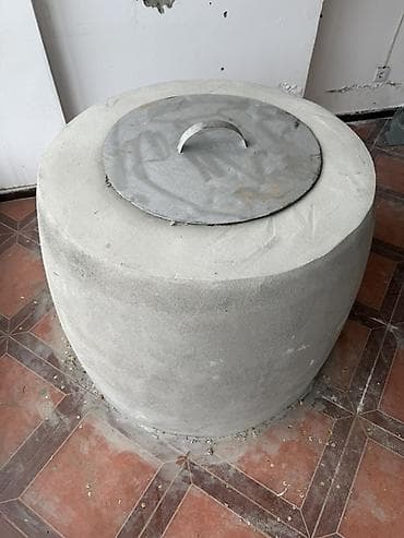 corek peci: Elektriklə işləyən təndir/soba - Silindrik formada, qalın istilik — 2