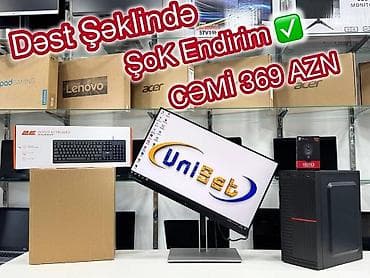 hp monoblok: Masaüstü kompüter Şəhər: Bakı Çatdırılma?: Bəli UniSet Electronic🏪 — 2