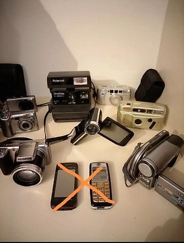 Foto və video texnika dəsti Satılır müxtəlif növ klassik və rəqəmsal