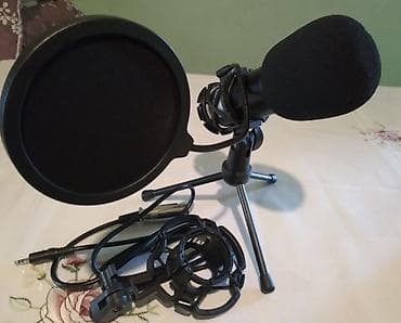 hyperx cloud alpha s: Masaüstü mikrofon dəsti - Kondensator tipli masaüstü mikrofon (köpük — 2