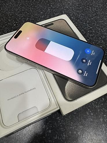IPhone 15 Pro, 128 GB, Natural Titanium, Face ID