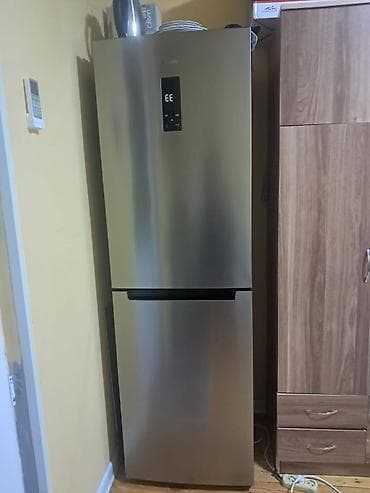 Yeni 2 qapılı Biryusa Soyuducu Satılır, rəng - Gümüşü