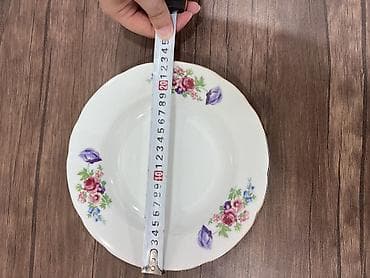 boşqablar instagram: Boşqablar, rəng - Ağ, Farfor, Yaponiya — 5