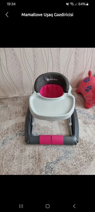 uşaq üçün makyaj: Mamallove uşaq gəzdırıcisi - Brend: Mamallove - Rənglər: boz/gri — 1