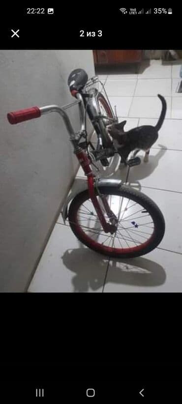 детские самокаты с родительской ручкой: Uşaq velosipedi – 20" təkərli, şəhər tipli Xüsusiyyətlər: - Çərçivə — 1