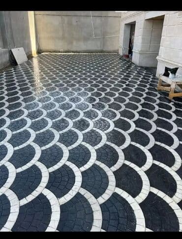 tek das: Trotuar (daş döşəmə) plitələri – geniş çeşid Məhsul: - Açıq sahələr — 3