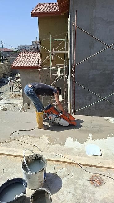 demir qapi gence: Beton kəsimi və deşmə xidməti - Dəqiq ölçülü qapı-pəncərə açıqlarının — 10