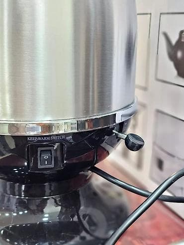 Elektrikli samovar silver model: sl-0056 elektri̇k semaver 5l — 10