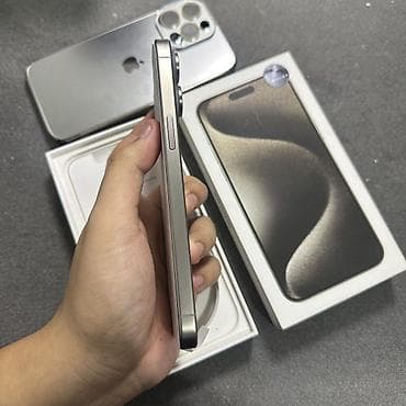 iphone 5 ekrani: IPhone 15 Pro, 256 GB, Natural Titanium, Face ID — 3