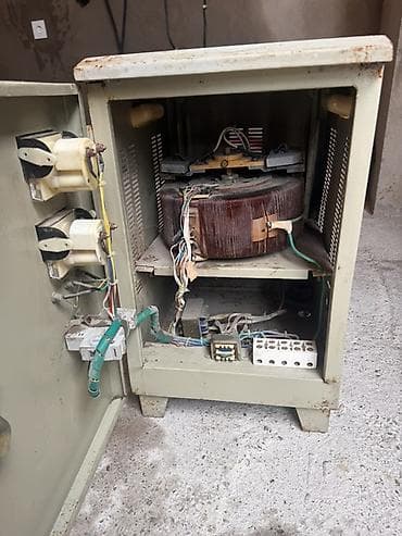 ampermetir: Məhsul: ANDeli SVC-10000VA AC Automatic Voltage Regulator — 2
