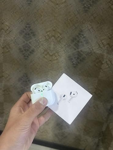 Audio: Airpods 4 ANC original tam iwlek ideal veziyyet qutusu ile tecili pul — 4