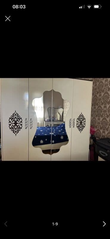 Açılan, 5 qapı Düz dolab, Qarderob, paltar dolabı lalafo.az -da Açılan, 5 qapı Düz dolab, Qarderob, paltar dolabı