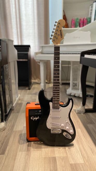 elektronik gitar: Elektron gitara, Yamaha, 6 sim, Yeni — 1