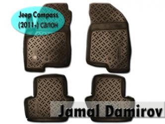 w210 ayaqalti: Jeep compass (2011-) üçün ayaqaltılar. Коврики для jeep compass — 1