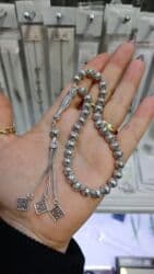 kehraba tesbeh: Gümüş təsbeh kolleksiyası.qiymet 100 m.dan baslayir - Material: gümüş — 27