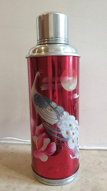 Rəng - Qırmızı, Termos, Alüminium, 2,5 bucket volume l