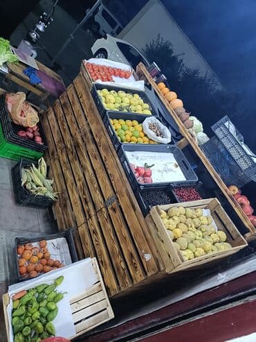 Yarmalar və paxlalar: Meyvə-tərəvəz köşkü – geniş çeşid Təbii, mövsümi meyvə və — 3