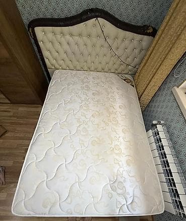 gence matras: Tək nəfərlik çarpayı və döşək dəsti - Ölçü: təxmini 195 137 matras — 2