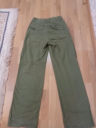 baqi salvar: Şalvar, Bershka, S, rəng - Yaşıl — 2