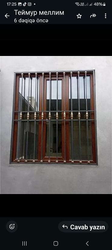 pencere kilidi: Kataloqla hər zövqə uyğun Resotka və Məhəccər sifarişləri qəbul edirik — 7