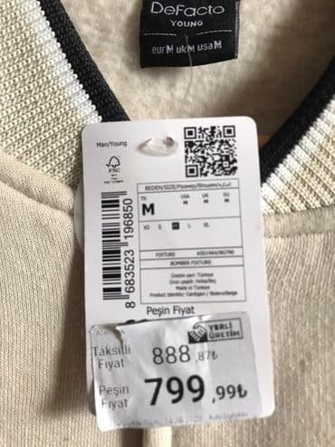 iqos iluma i: Türkiyənin DeFacto brendinə aid, M ölçüdə, Bomber Gödəkçə. Yenidir — 6