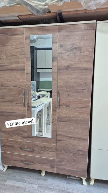 dolab 2ci əl: Yeni, Açılan, 3 qapılı Düz dolab — 2