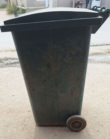 Soyuducu avadanlığı: Təkərli zibil qabı – 240L tipli - Material: qalın dəmir (hava — 5