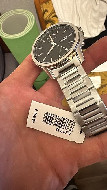 Yeni, Qol saatı, Emporio Armani, rəng - Qara