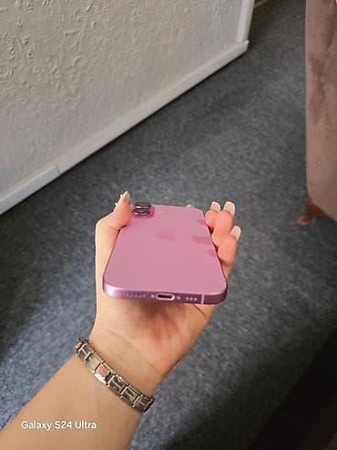 data kart: IPhone 16, 128 GB, Çəhrayı, Barmaq izi, Face ID — 2