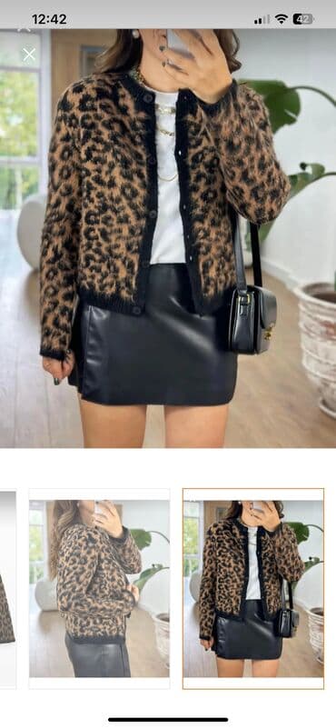 kaşemir qadın sviterləri: Sviter, Massimo Dutti, M, rəng - Bej — 2