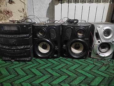 dinamik polkasi: Musiqi mərkəzi və akustik sistem dəsti - Komplekt: 1 ədəd çoxblokk — 1