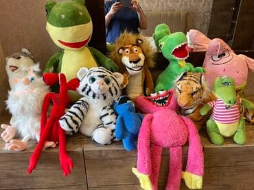 goy qurşağı: Uşaq oyuncaqları dəsti Tərkib: - Böyük yumşaq dovşan oyuncağı: ağ — 25