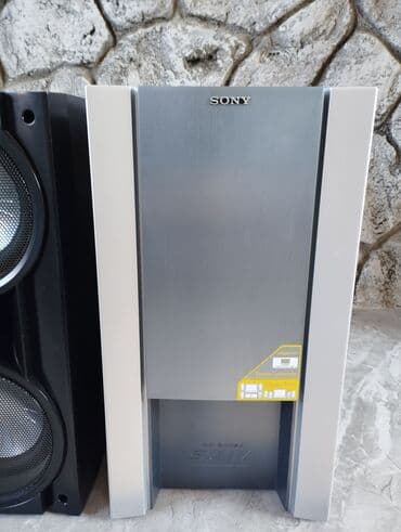 Dinamiklər və kolonkalar: Yeni Sony Kolonka, Növ - Sabvufer, rəng - Gümüşü — 9