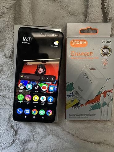 philips xenium 9@9q: Poco X3 NFC, 128 GB, rəng - Mavi, Barmaq izi, Face ID — 1