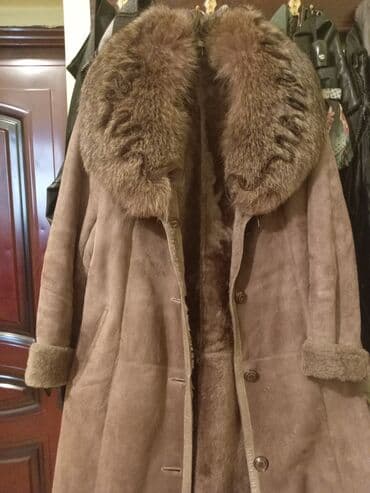 uzun jaketlər: Palto, L, rəng - Qəhvəyi — 2