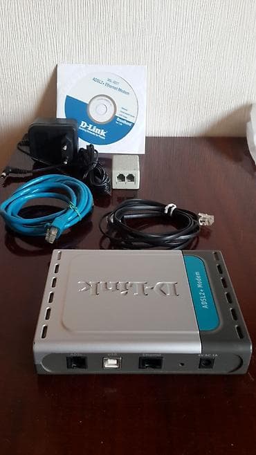 modem azercell: D‑Link DSL‑322T ADSL2+ Ethernet Modem Xüsusiyyətlər: - — 5