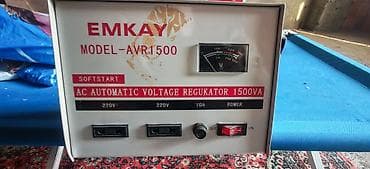 stabizator: EMKAY AC Automatic Voltage Regulator – Model AVR1500 - Güc: 1500 VA - — 2