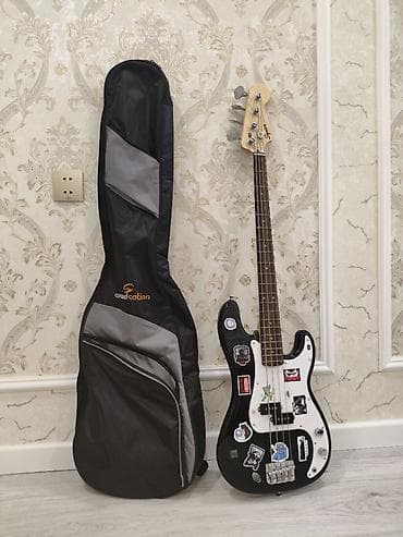 gitara: Bas gitara, Fender, 4 sim, İşlənmiş, Ünvandan götürmə, Ödənişli çatdırılma — 1