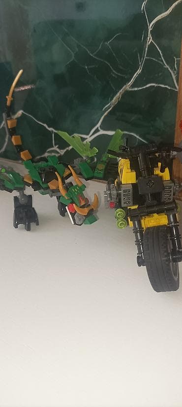 minecraft oyuncaq: Orginal Lego Ninjago Mechler ve yaninda orginal olmayan legolar var — 4