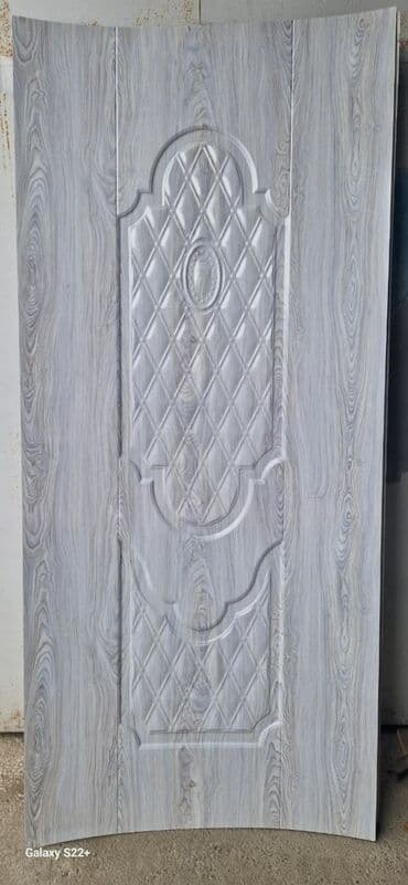 межкомнатные двери из мдф: Dekorativ MDF qapı paneli - Material: MDF əsaslı, üzəri ağac — 1