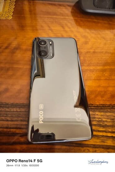 Apple iPhone: Poco F3, 128 GB, rəng - Qara, Sensor — 1